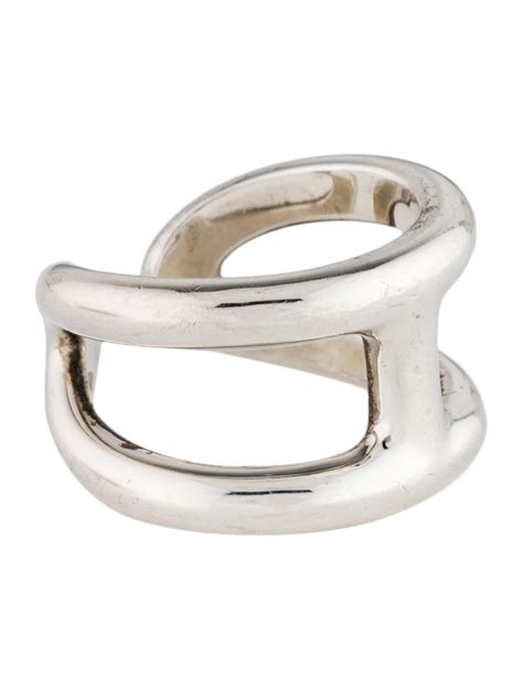 Osmose silver ring Hermès Silver size 52 EU in Silver 